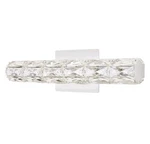Home Decorators Collection Keighley 18" Led Vanity Light Crystal Wall Sconce. Fixed Price $39.96.