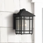 Jardin Jour 11" Black Dusk To Dawn Outdoor Wall Light. Fixed Price $299.99.