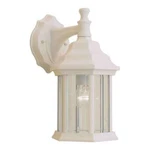 Forte Light Cast Aluminum Outdoor Wall Lantern Matte White 1715-01-13. Fixed Price $40.92.