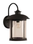Dark Bronze Gilded One Light Outdoor Wall Mount From The O'fallon Collection. Fixed Price $158.00.