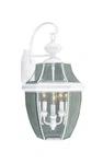 Livex Lighting 2351-03 Outdoor Wall Lantern With Clear Beveled Glass Shades, .... Fixed Price $408.47.