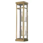 Livex Lighting 20706-01 Hopewell Antique Brass Outdoor Wall Lantern. Fixed Price $443.99.