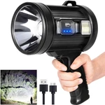 200000LM Led Searchlight Flashlight Most Powerful Torch Spotlight Work. Fixed Price $31.99.