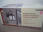 New Portfolio Hanging Lantern Dark Oil Rubberd Bronze Finish Black. Fixed Price $12.99.