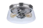 Craftmade ZA3837 Laclede Light 12"W Outdoor Flush Mount Ceiling - Silver. Fixed Price $53.12.