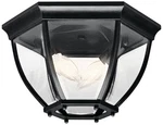 Kichler Townhouse Black 12" Wide Indoor - Outdoor Ceiling Light. Fixed Price $93.97.