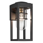 Textured Black Light Outdoor Wall Mount From The Hone Collection. Fixed Price $239.99.