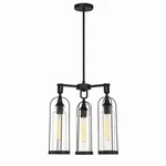 Yasmin - 3 Light Outdoor Pendant Vintage Style 17.75 Inches Tall And 17.5. Fixed Price $578.00.