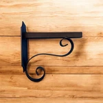 1PC Wall Hanger Copper Gas Lantern Bracket W/ Texture Black Powder Coat Usa. Fixed Price $175.00.