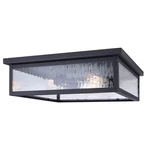 Canarm Shana 3 Light 18" Outdoor Flush Mount, Black - IOL709BK. Fixed Price $169.99.