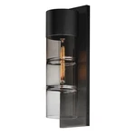 Black Led Outdoor Wall Sconce From The Smokestack Collection. Fixed Price $198.00.