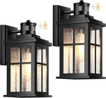Motion Sensor Outdoor Lights 2 Pack, Waterproof Modern Wall Sconces. Fixed Price $132.99.
