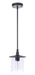 Midnight One Light Outdoor Pendant From The Canon Collection. Fixed Price $84.82.