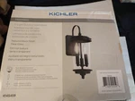Kichler Holmden 2-LIGHT 17" Textured Black Outdoor Wall #4145459. Fixed Price $48.99.