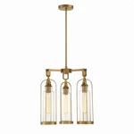 Yasmin - 3 Light Outdoor Pendant Vintage Style 17.75 Inches Tall And 17.5. Fixed Price $578.00.