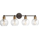Progress Lighting Hansford 33.5 4-LIGHT Antique Bronze Bathroom Vanity. Fixed Price $41.99.