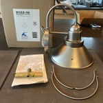 Kichler 9022NI Seaside Aluminum Outdoor Wall Sconce Lighting, Brush Nickel Bx Dm. Fixed Price $59.99.