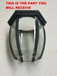 Parts Used Heath Zenith HZ-4192-BK Six-sided Aluminum Lantern Black Wall Light. Fixed Price $9.41.