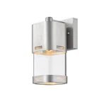 Z-lite Lestat Outdr Wall Lt, 5.375X4.125X9.25", Aluminum, Clr 562S-BA-LED. Fixed Price $103.98.