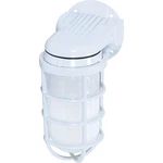 Nuvo Light 10" Industrial Style Wall Mount W/ Frosted Glass, White SF76-615. Fixed Price $53.99.
