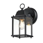 Lit-path Dusk To Dawn Outdoor Wall Lantern, Sconce 1-PK D2D, Black. Fixed Price $42.31.