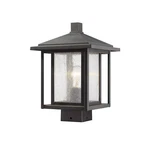 Z-lite Aspen 1 Light 9" Outdoor Post Mount Fixture, Bronze 554PHMS-ORB. Fixed Price $119.99.