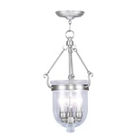 Livex Lighting Jefferson Chain Hang Brushed Nickel 5063-91. Fixed Price $349.96.