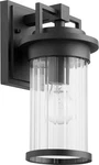 Quorum International 7215 Dimas 12" Tall Outdoor Wall Sconce - Noir. Fixed Price $121.00.