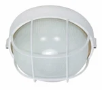 Nuvo Lighting 60/518 Bulkhead 1-LIGHT Round Cage 60W A19, Semi Gloss White. Fixed Price $61.99.