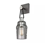 Troy Lighting Citizen Sconce, Graphite/polished Nickel B5991-GRA-PN. Fixed Price $209.99.