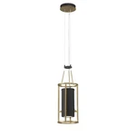 Minka Lavery 5085-L Levitation 7"W Led Mini Pendant Soft Brass / Sand Coal. Fixed Price $249.99.