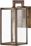 Open Box Hinkley- Max 2590BU Outdoor Wall Mount Lantern Barnished Bronze. Fixed Price $279.00.