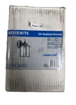 Thomas 9231EW/75 1-LIGHT Sconce Oil Rubbed Bronze, New Old Stock!. Fixed Price $47.88.