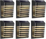 Outdoor Solar Lights, 6 Pack Deck Fence 2 Mode,. Fixed Price $46.99.