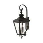 Livex Adams Lt Outdoor Large Wall Lantern, Black/nickel/cluster 27373-04. Fixed Price $939.96.