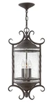 Hinkley Lighting 1147-CL Casa 3 12"W Wrought Iron Outdoor Black. Fixed Price $559.00.