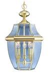 Livex Lighting 2355-02 Monterey Outdoor Pendant Chandeller Polished Brass. Fixed Price $439.96.