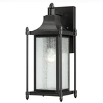 Savoy House 5-3451-BK Dunnmore 1-LIGHT Outdoor Wall Lantern In Black. Fixed Price $166.50.
