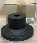 Livex Lighting 2001-04 Outdoor Pier Mount Adaptor Black 6'' Solid Brass Nos. Fixed Price $44.99.