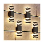 Pack Square Up And Down Lights Outdoor FIXTURE,14W IP65 3000K 1100LM .... Fixed Price $130.06.
