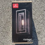 Globe Electric Montague 1-LIGHT Bronze Outdoor Wall Lantern Sconce 15.5 X 6.75. Fixed Price $28.00.
