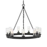 Hinkley Lighting 29208-LV Sawyer 30"W Led Candle Style Black. Fixed Price $1294.00.