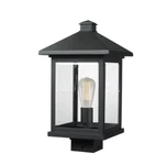 Z-lite Portland Black Outdoor Post Mount Fixture. Fixed Price $149.97.