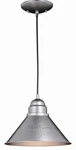 Vaxcel T0493 Outland 1-LIGHT Outdoor Pendant In Farmhouse Barn Style 7.5. Fixed Price $40.00.