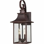 Quoizel CCR8408CU Traditional Chancellor Outdoor Lantern, Medium, Brown. Fixed Price $206.40.