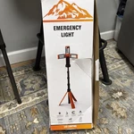 Rechargeable Led Work Light Tripod Stand Camp Site Cordless Emergency. Fixed Price $58.99.