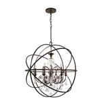 Crystorama Lighting Group 9219-CL-MWP Solaris 6 40"W Bronze. Fixed Price $882.30.
