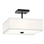 Shailene 3 Light Semi-flush Mount 14 Inches Wide-black Finish Kichler. Fixed Price $154.97.