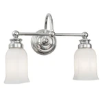 Norwell Lighting Emily Two Wall Sconce-chrome Finish. Fixed Price $50.96.