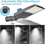 Hyperlite Led Parking Lot Lights 150W Ul Certified IP65 Pole With Dusk. Fixed Price $143.00.